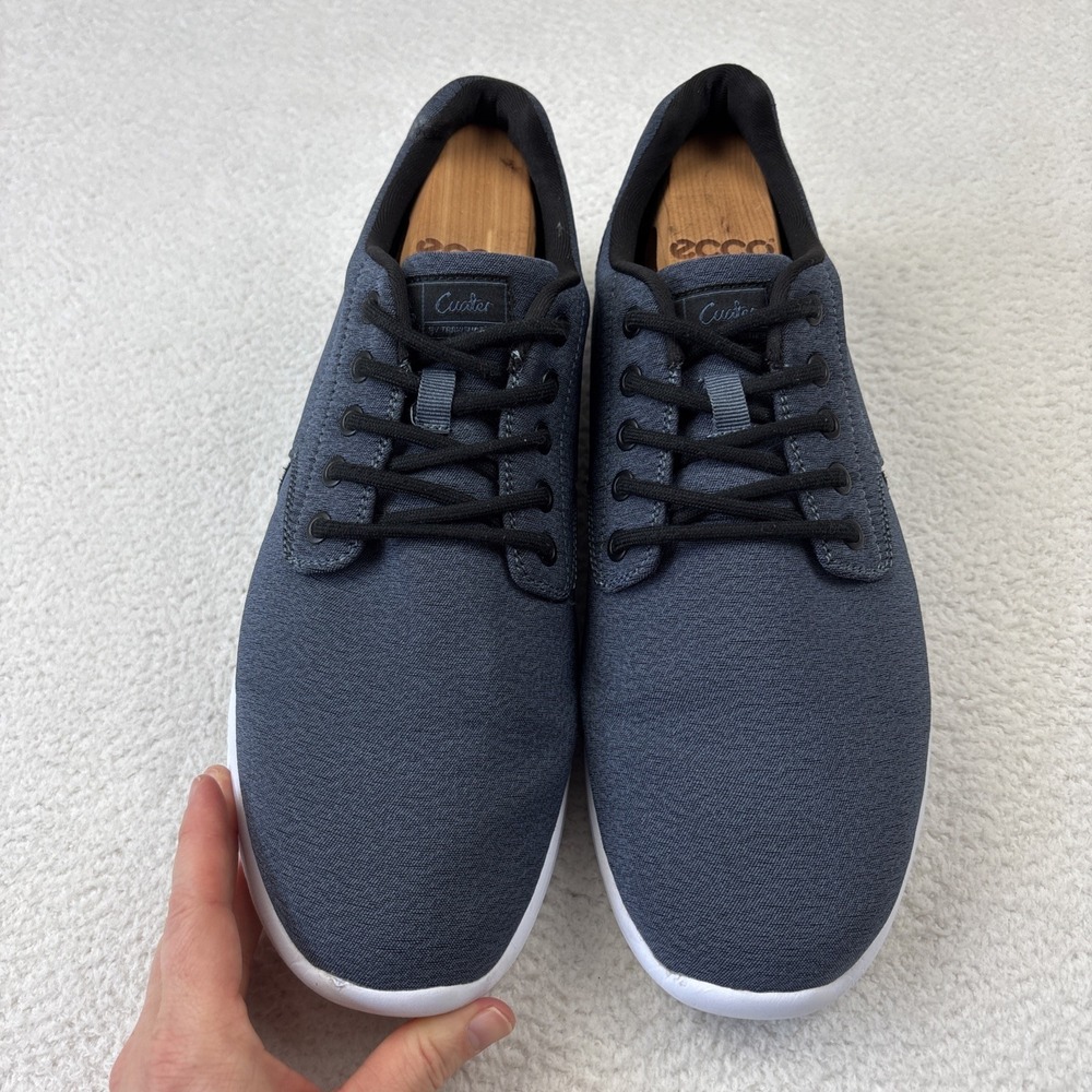CUATER x TRAVIS MATHEW 'The Daily Woven' Mens Shoes 11.5 Blue Casual Sneakers - Picture 7 of 12